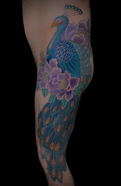 Calypso-Tattoo - Gallery - Peacock Bird Tattoo