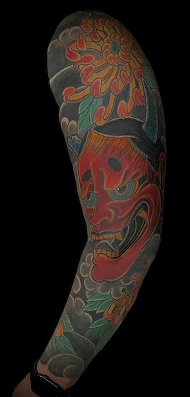 Calypso-Tattoo - Gallery - Hannya Mask